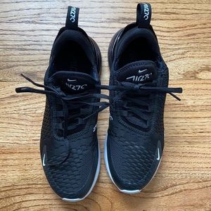 Nike Air Max 270 womens size 8.5 black/anthracite/white. Worn once.